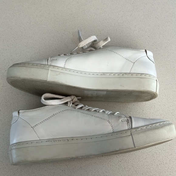 Garment Project white leather sneakers - Picture 3 of 10